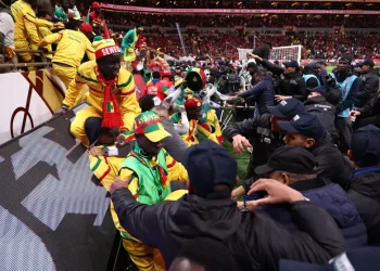 Stade de Rabat lors de la finale Sénégal vs Maroc de la CAN 2025