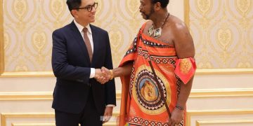 Andry Rajoelina au royaume d'Eswatini