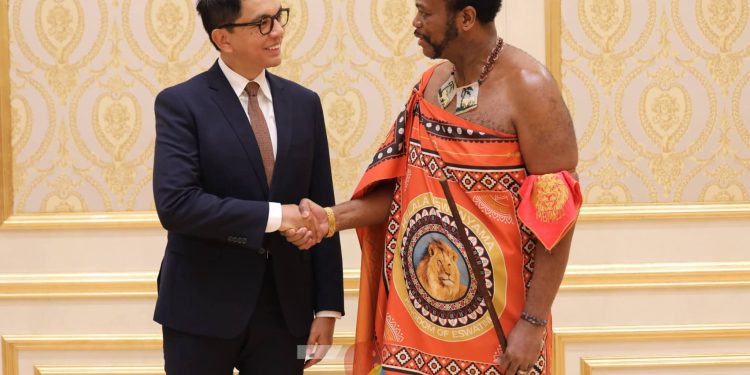 Andry Rajoelina au royaume d'Eswatini